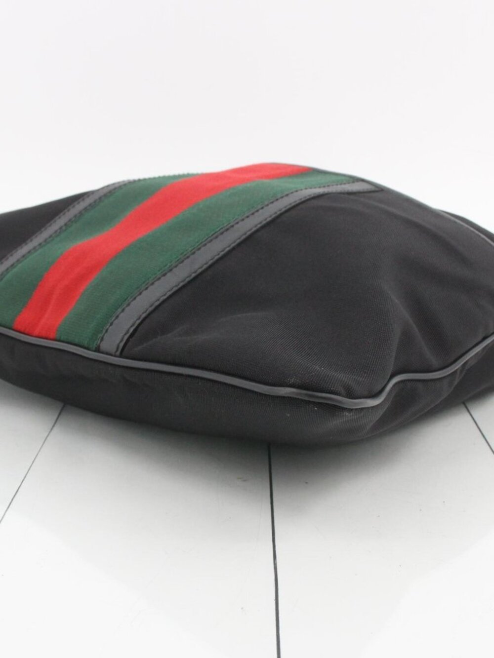 Gucci Black Nylon Messenger Bag - Picture 7 of 14